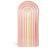 Matelas gonflable arc-en-ciel rose et orange L180cm