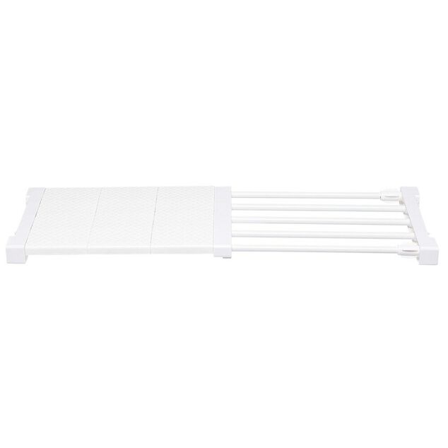 &Eacute;tag&egrave;re amovible extensible blanche 38/55 cm