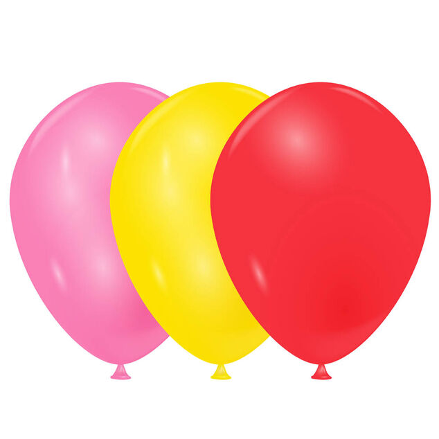 Ballon de baudruche multicolore x20