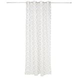 Voilage polyester 140x240cm jacquard beige