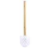 Brosse WC manche bois Ø9H36cm