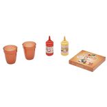 Mallette de jeu four à pizza 25 pièces