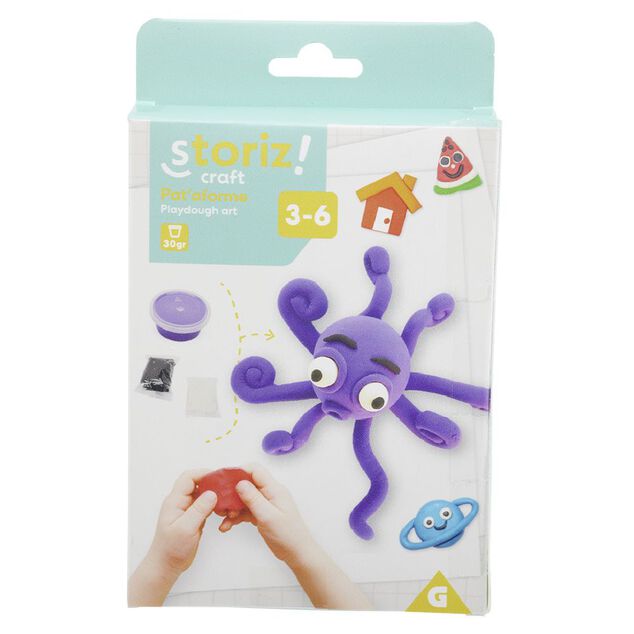 Activit&eacute; p&acirc;te &agrave; forme 30g violet