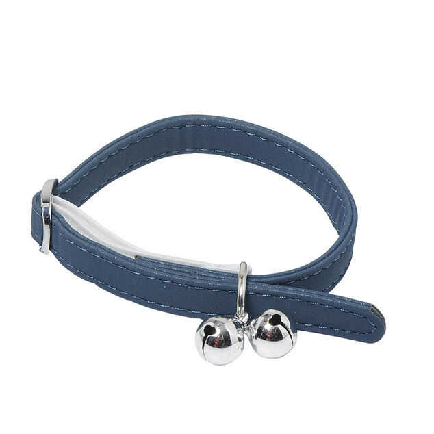 Collier pour chat avec grelot bleu