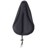 Housse de selle de vélo noir en gel 28x18xH3cm