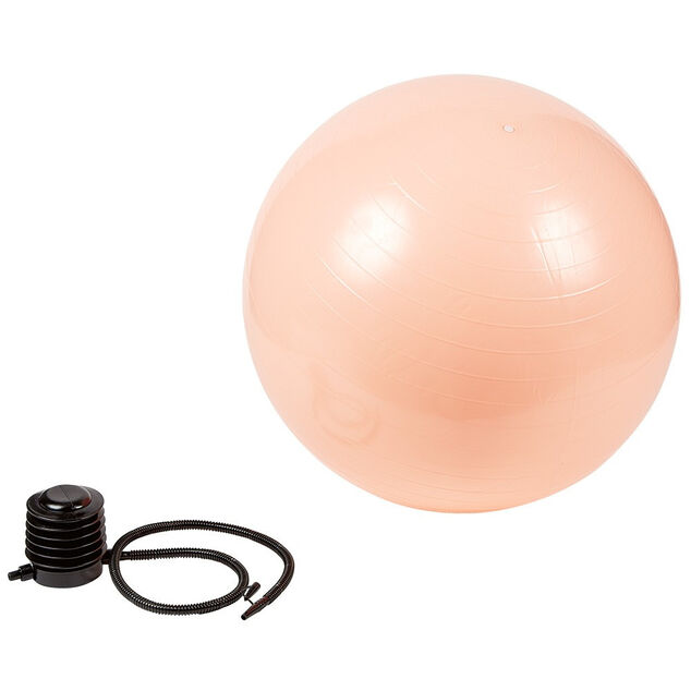 Ballon de fitness &Oslash;65cm avec pompe manuelle