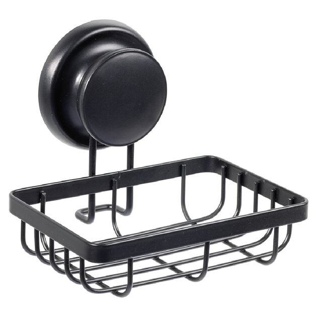 Porte savon filaire noir