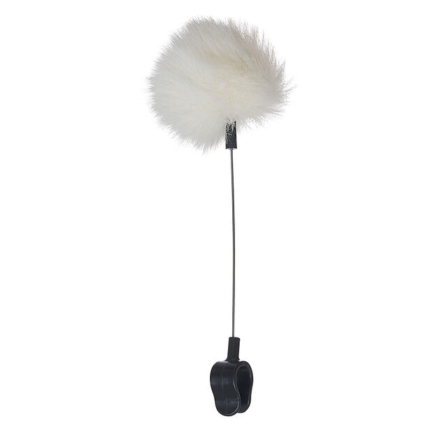 Tige pompon clip selfie pour animaux &Oslash;4xL14cm