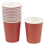 Gobelet en carton orange 25cl x12