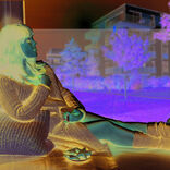 Miroir adhésif sans tain PVC 23x17cm