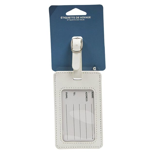 &Eacute;tiquette de bagage (2 mod&egrave;les)