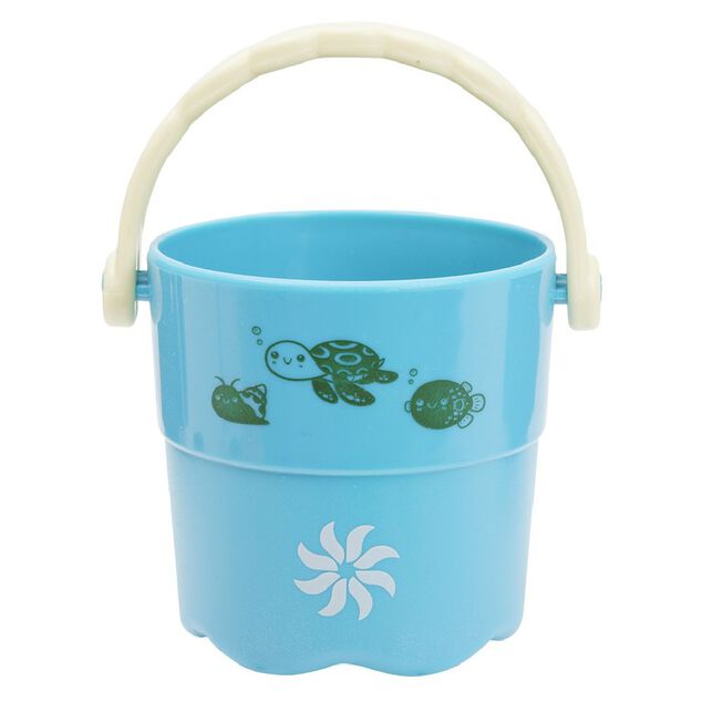 Seau de plage Funky motif animaux de la mer x3 - &Oslash;7xH7cm