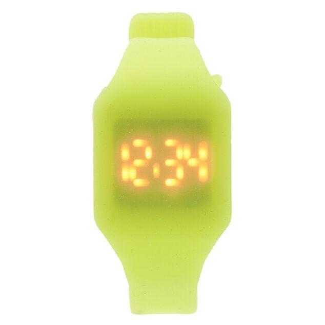 Montre touch Ultra plate bracelet silicone uni