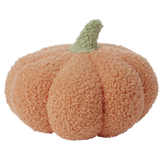 Peluche citrouille &Oslash;20cm polyester 5 coloris
