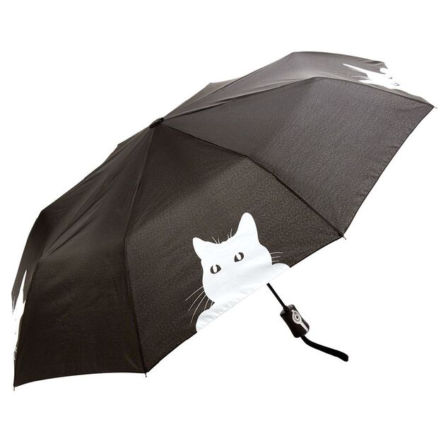 Parapluie semi-automatique chat