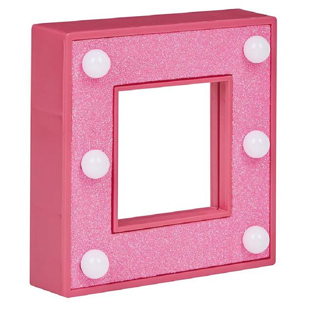 Miroir lumineux &agrave; paillettes