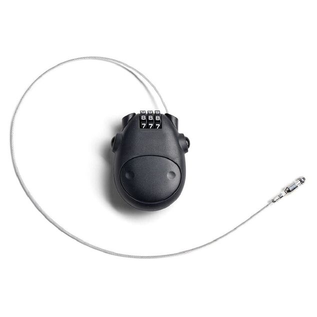 Cadenas à code avec câble rétractable