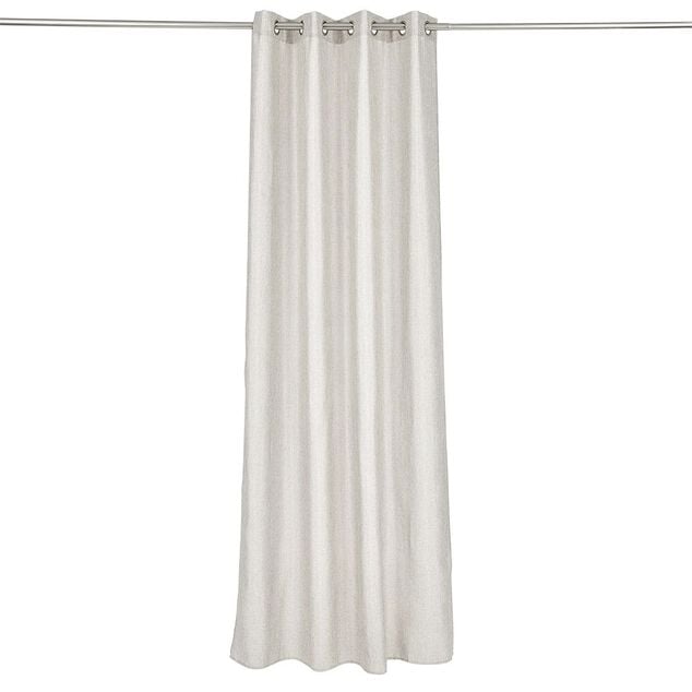 Rideau polyester chin&eacute; 140x260cm taupe