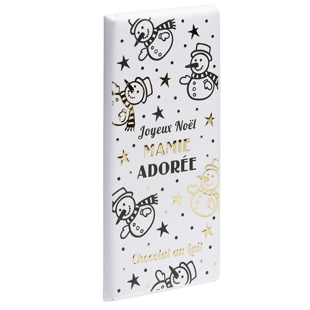 Chocolat de Noël au lait 90g (plusieurs modèles)