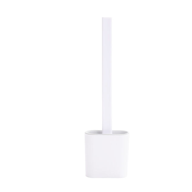 Brosse WC en silicone avec support