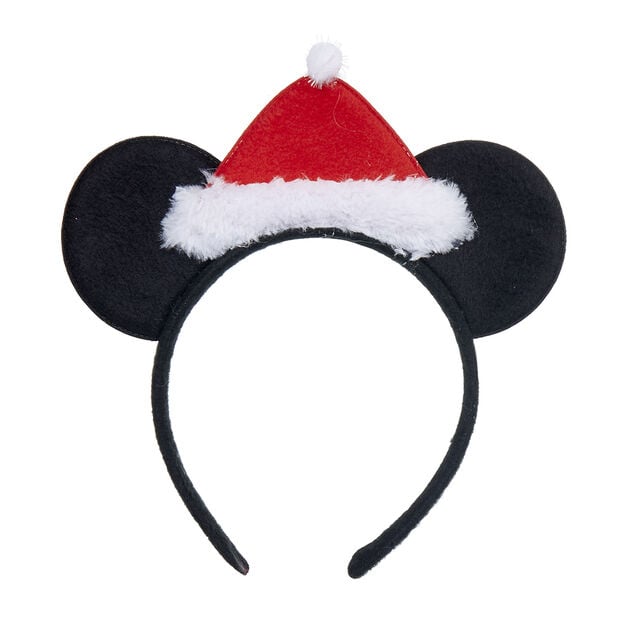 Serre t&ecirc;te Mickey bonnet P&egrave;re No&euml;l