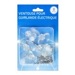 Accessoire de fixation déco de Noël x8