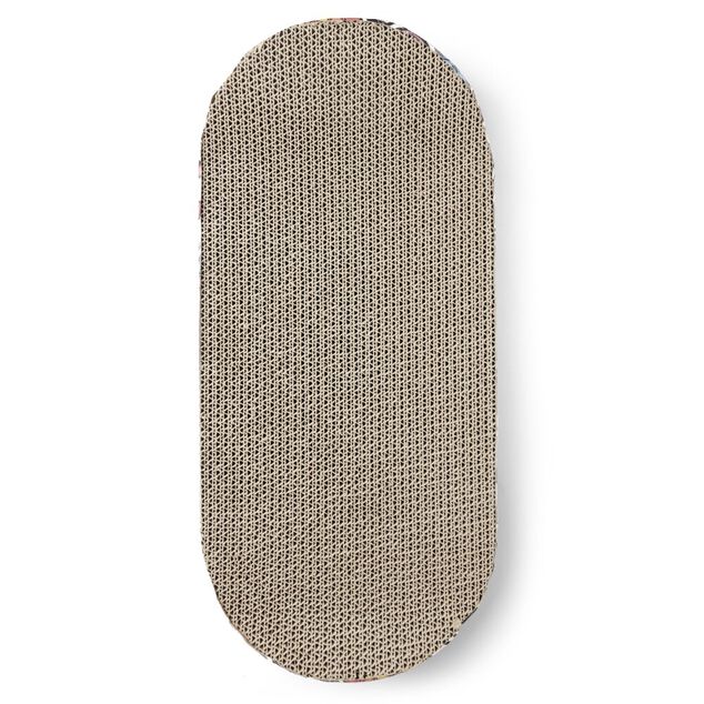 Grattoir forme skate pour chat 56x20 cm