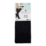 Lot de 3 paires socquette femme polyamide noir opaque 50D