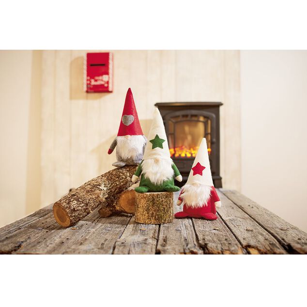 Décoration gnôme de Noël en feutre