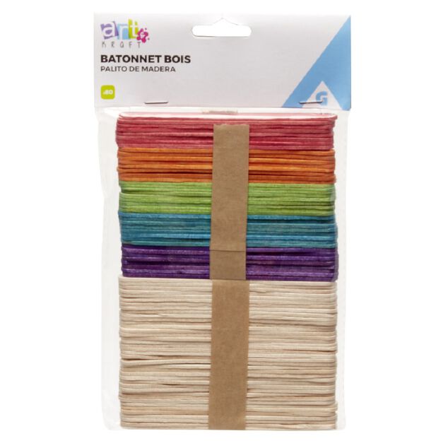 B&acirc;tonnets en bois x80