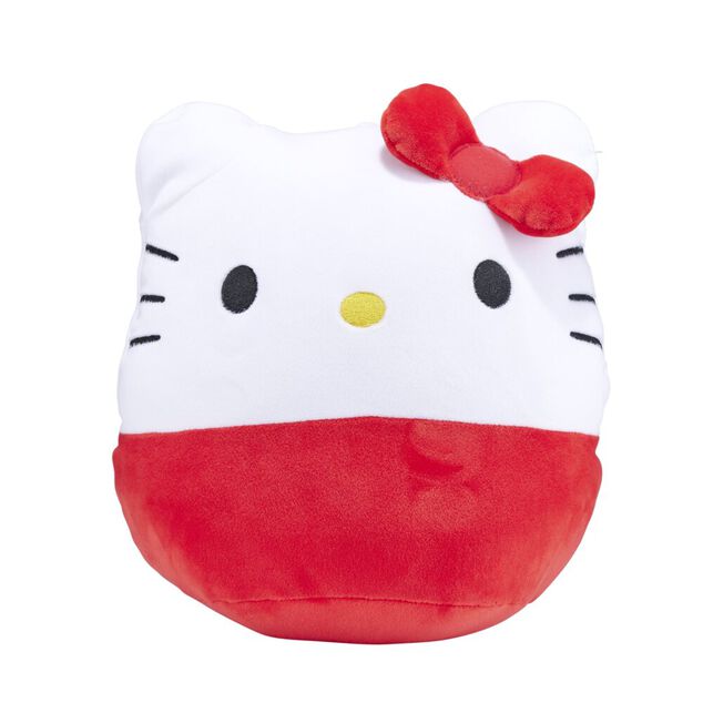 Peluche animaux squishy Hello Kitty &Oslash;27xH27cm (4 mod&egrave;les)