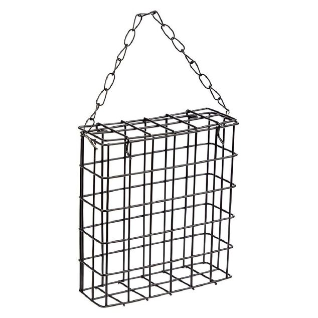 Support nourriture oiseau noir