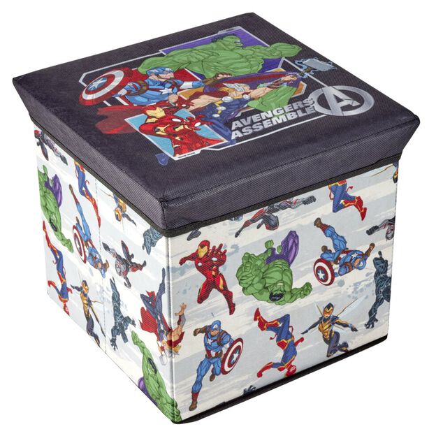 Pouf enfant Marvel Avengers 30x30x30cm