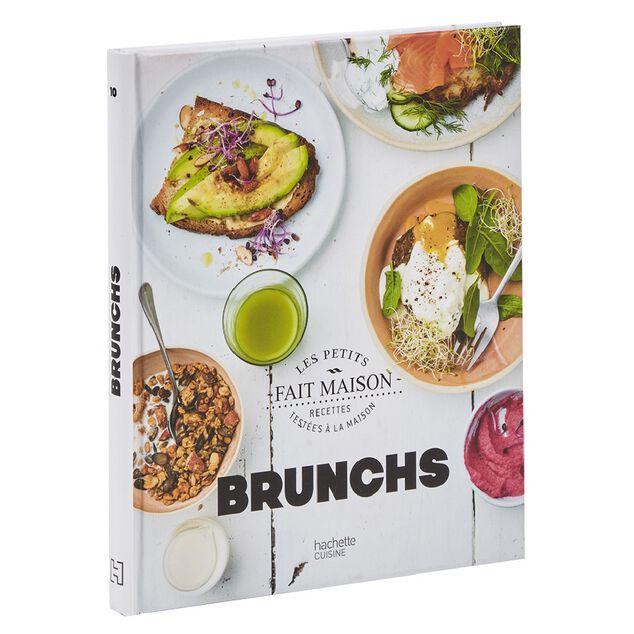 Livre de recette Brunch fait maison Hachette Cuisine Coralie Ferreira