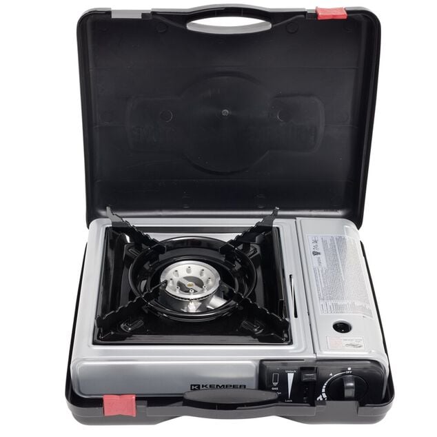 R&eacute;chaud &agrave; gaz 1,9W noir 33x29xH8cm