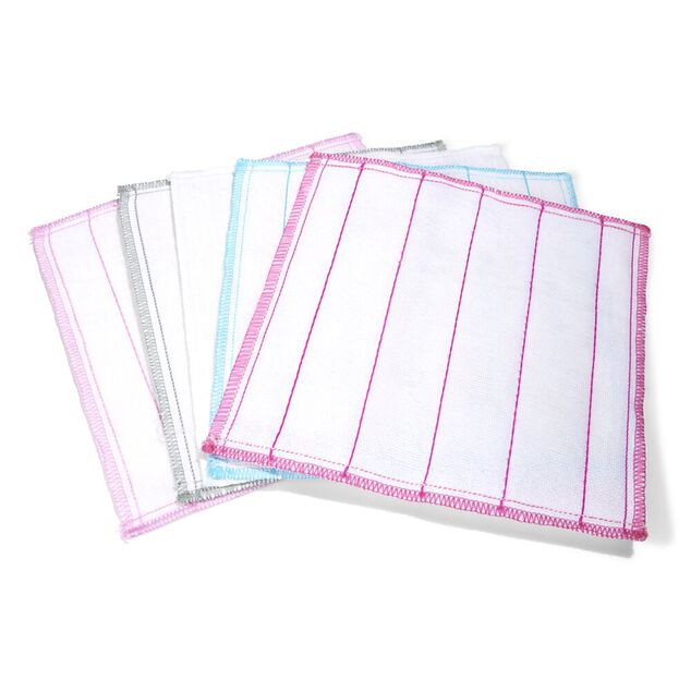 Lot de 5 chiffons microfibre 30x30cm