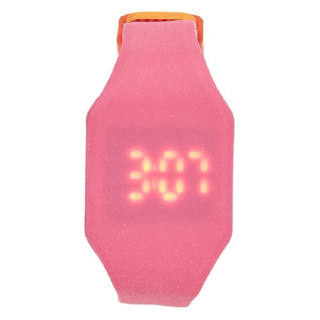 Montre led chiffres invisibles en silicone