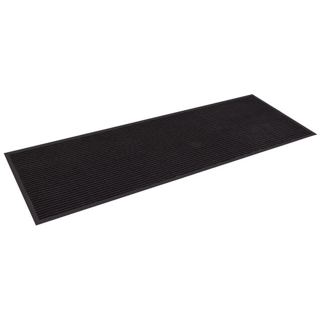 Tapis antipoussi&egrave;re antid&eacute;rapant noir 160x60cm