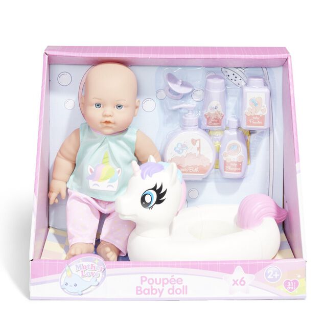 Poupon baigneur 6 accessoires