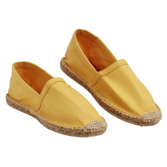 Espadrilles Femme jaune uni T36/40