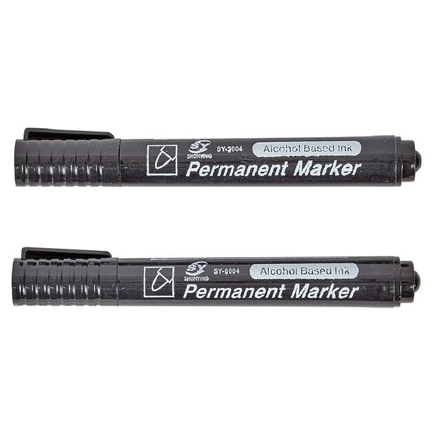 Marqueur permanent x2 noir