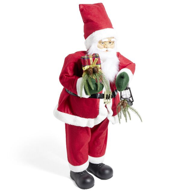 Automate Père-Noël sonore et animé H95cm