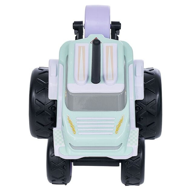 Voiture radiocommand&eacute;e Drago 360&deg; vert pastel