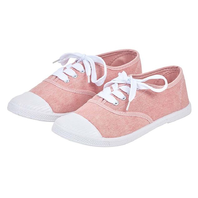 Tennis en toile rose T36