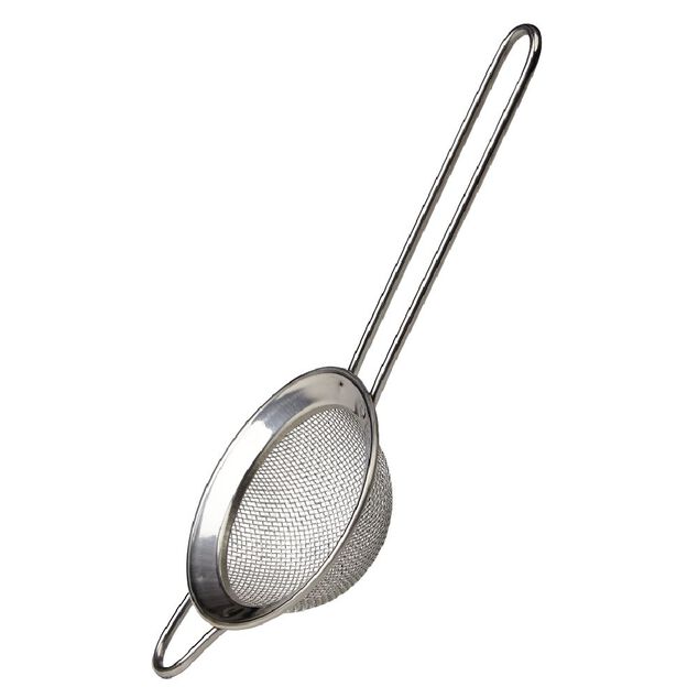 Passoire &agrave; queue inox &Oslash;8 cm