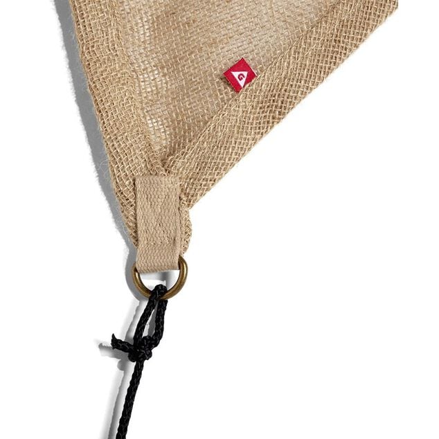Voile d'ombrage Delta Mahon triangulaire 300x300x300cm jute