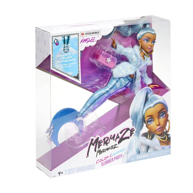 Poup&eacute;e mannequin sir&egrave;ne Mermaze Mermaidz changement de couleur L34cm (5 mod&egrave;les)