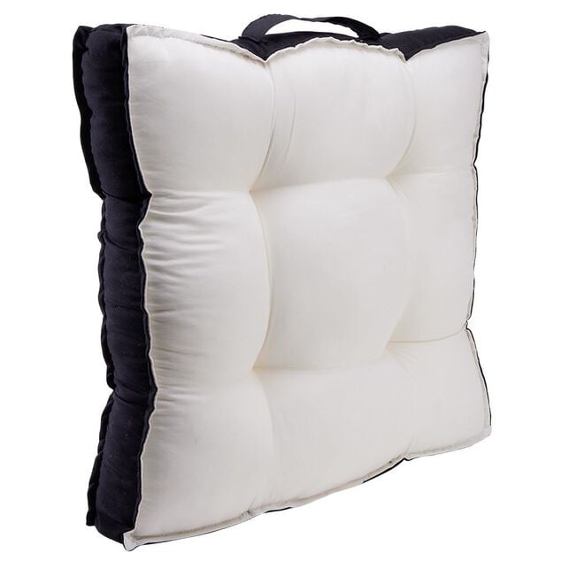 Coussin de sol motif tropical ou uni 50x50cm