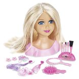 Tête à coiffer et 13 accessoires