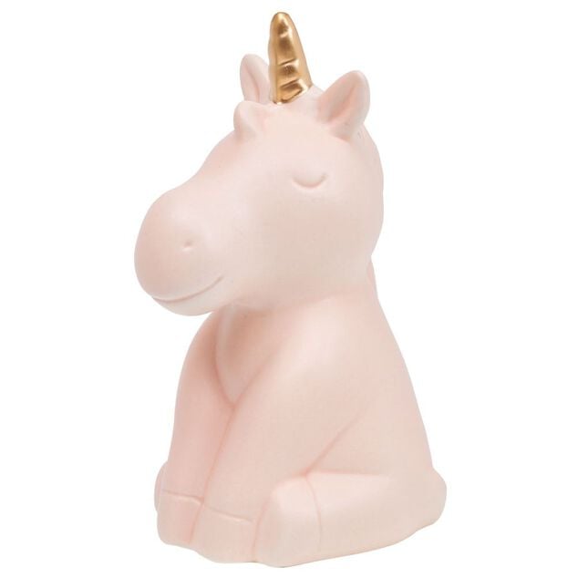 Licorne d&eacute;co c&eacute;ramique